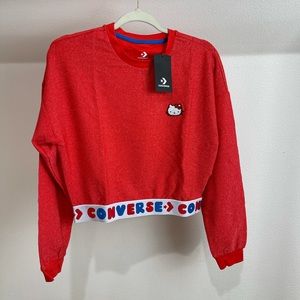 New Converse Hello Kitty Red Top